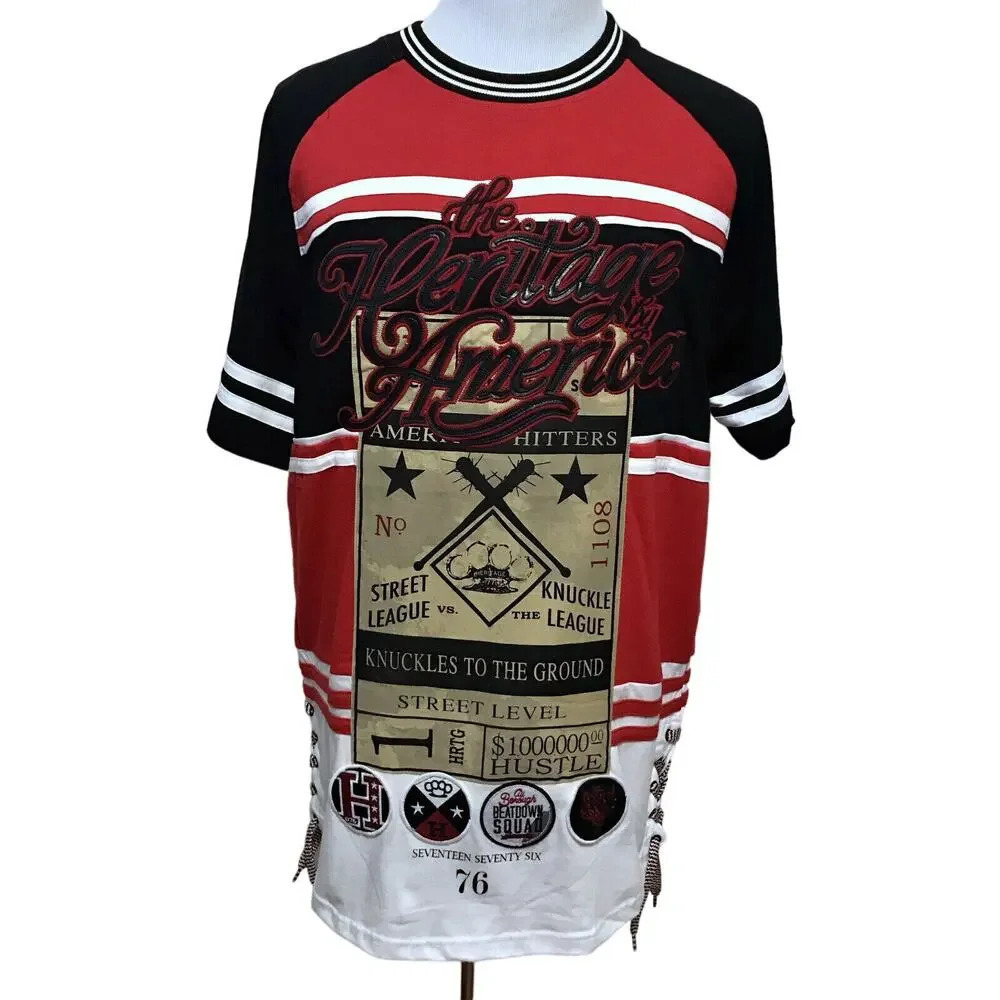 Heritage by America NWT Graphic Shirt Men Size L